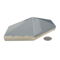 PLURIFY - 5X9 DIAMOND, FOSSIL, GLOSSY